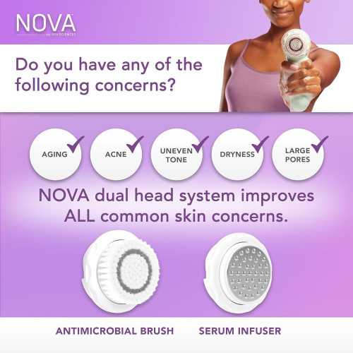 Spa Sciences Sonic Cleansing Brush for Luxurious Anti-Aging Skincare | TekChoice Electronics