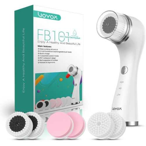 Rechargeable Facial Cleansing Brush for Clear, Radiant Skin | TekChoice Electronics