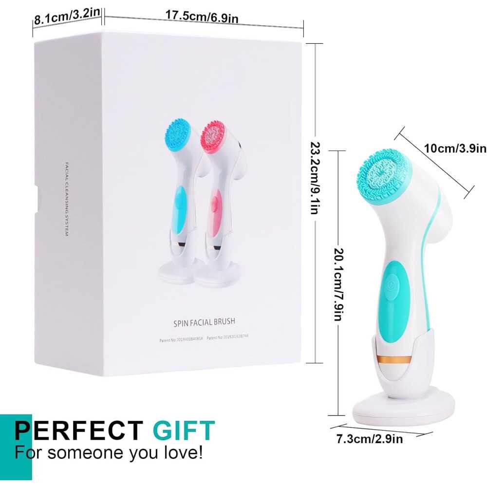 3 in 1 Electric Facial Cleansing Brush for Women and Men | TekChoice Electronics