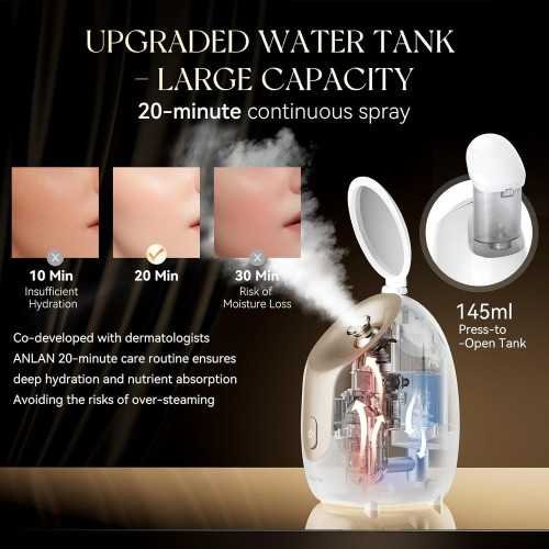 Nano Ionic Facial Steamer with Instant Mist Technology | TekChoice Electronics