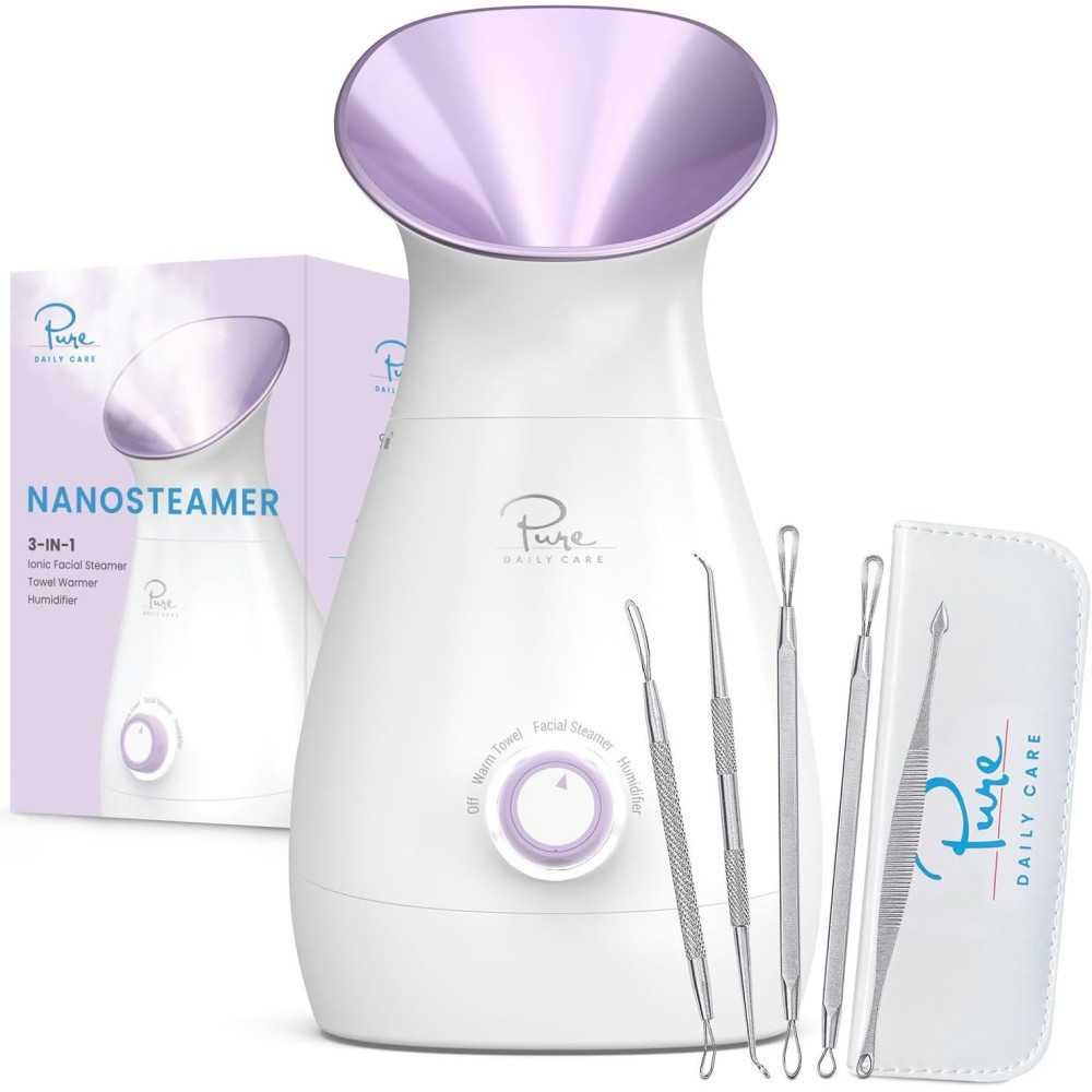 Nano Ionic Facial Steamer for Clear Pores and Spa-Quality Glow | TekChoice Electronics