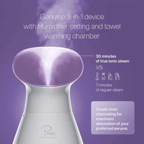 Nano Ionic Facial Steamer for Clear Pores and Spa-Quality Glow | TekChoice Electronics