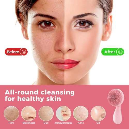2-in-1 Facial Cleansing Scrubber for a Spa-like Experience" | TekChoice Electronics