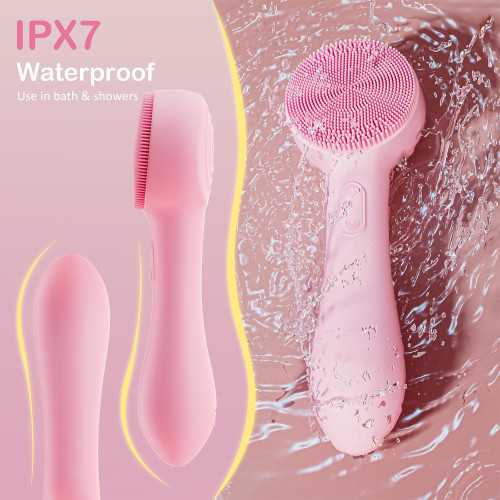 Rechargeable Facial Scrubber for Deep Pore Cleansing and Exfoliation | TekChoice Electronics