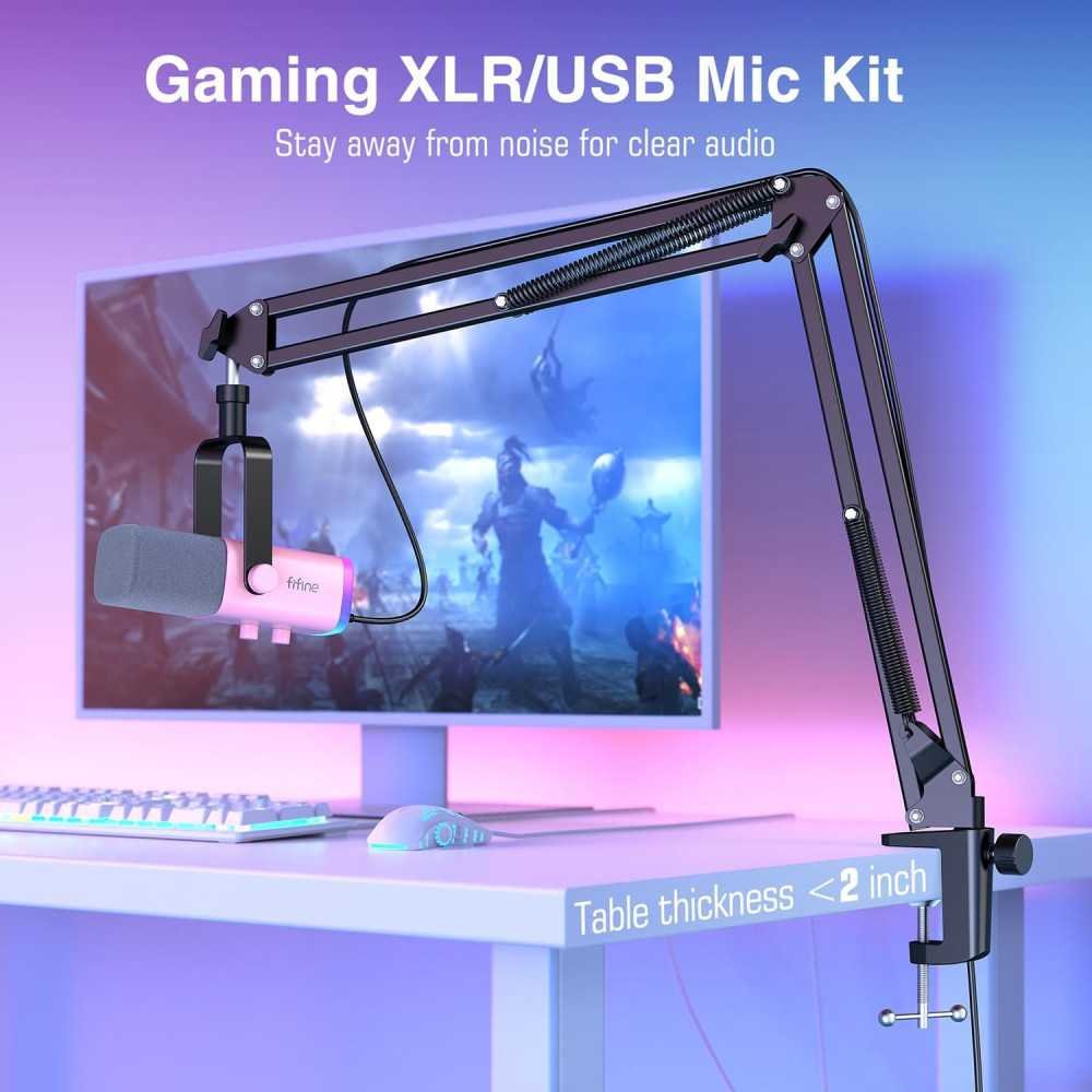 XLR/USB Microphone Set for Streamers and Podcasters | TekChoice Electronics