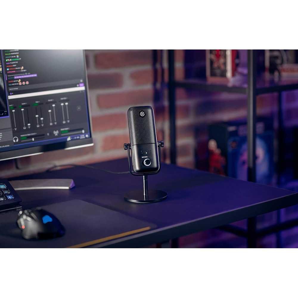 Wave 3 Premium USB Condenser Microphone - The Perfect Companion for Streaming, Podcasting, Gaming, and More | TekChoice Electronics