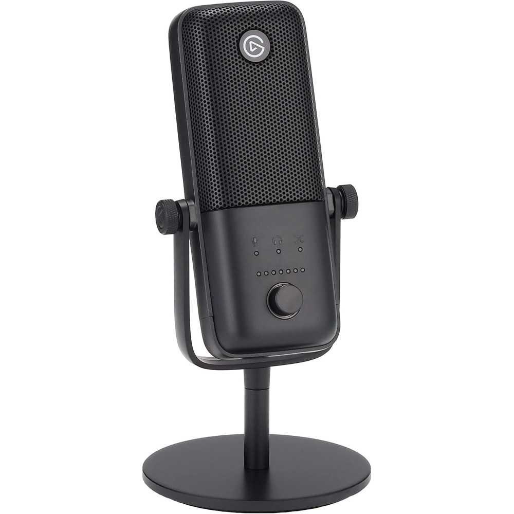 Wave 3 Premium USB Condenser Microphone - The Perfect Companion for Streaming, Podcasting, Gaming, and More | TekChoice Electronics