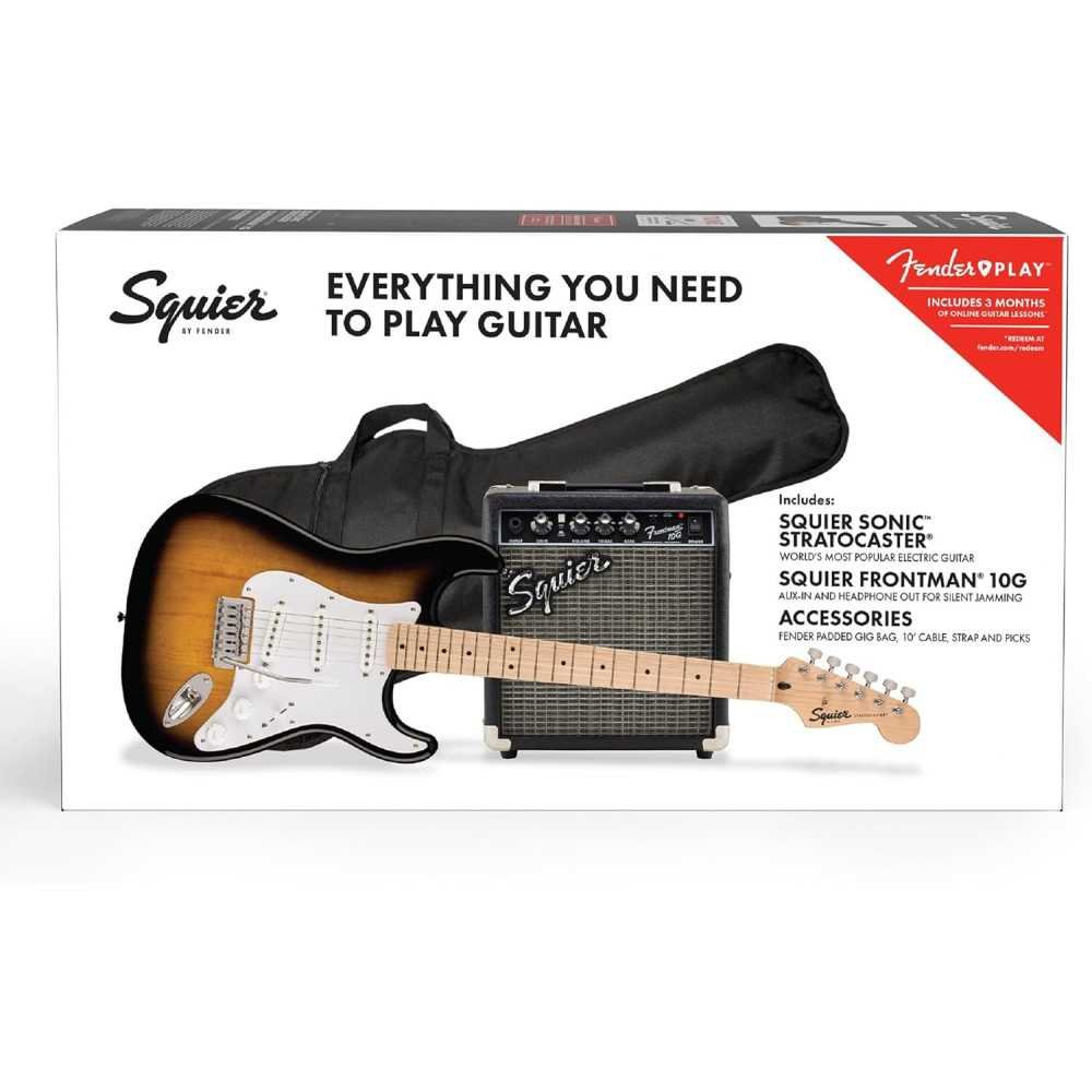 Sonic Series Stratocaster Electric Guitar Pack | TekChoice Electronics