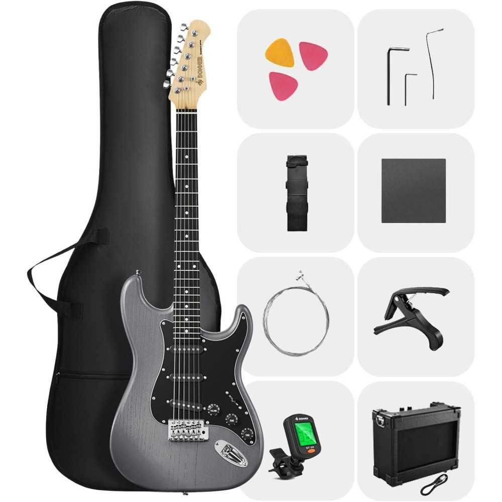 DST-80 Electric Guitar Starter Kit with Everything You Need to Rock Out | TekChoice Electronics