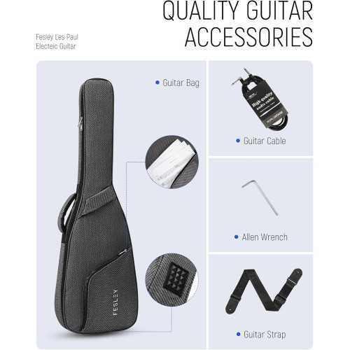 39 inch LP Electric Guitar Starter Kit | TekChoice Electronics