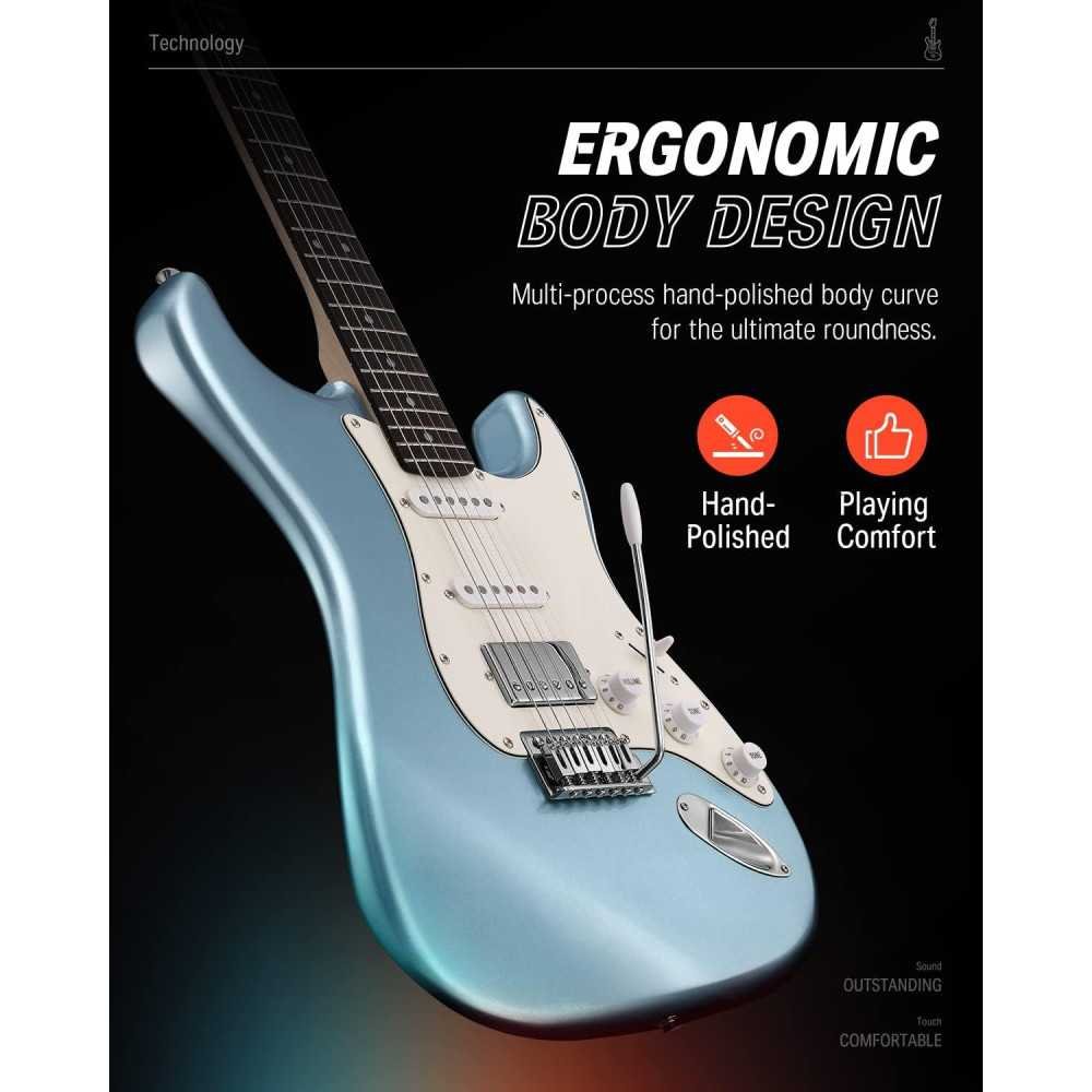 DST-152 39 inch Electric Guitar Starter Kit | TekChoice Electronics