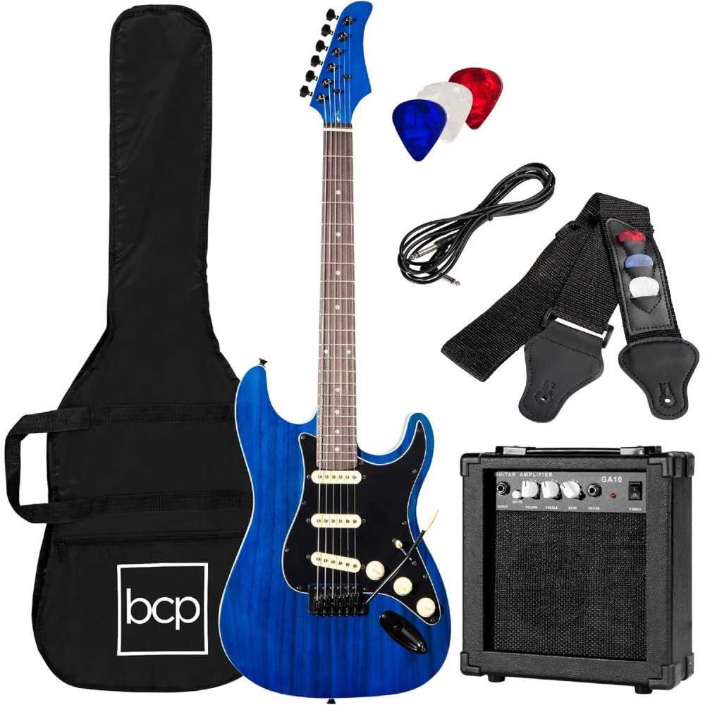 39 inch Full Size Electric Guitar Starter Kit | TekChoice Electronics