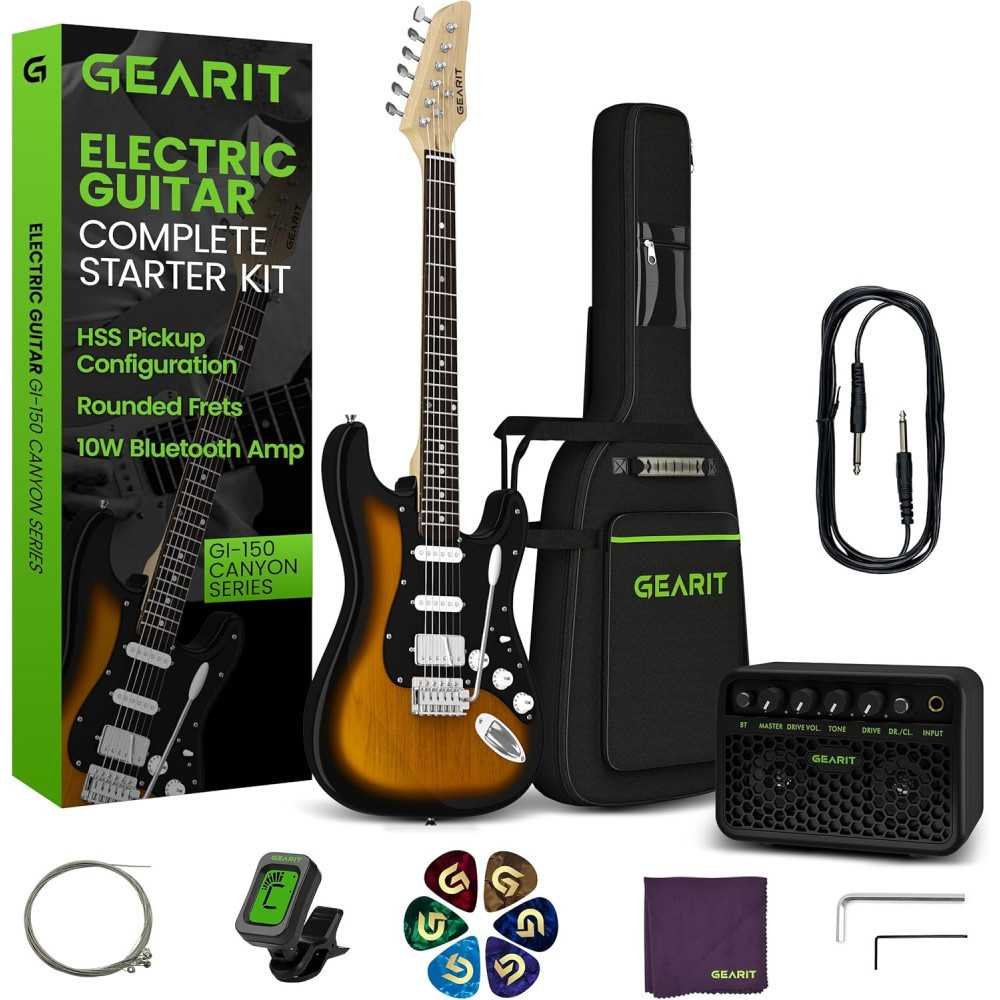 GI-150 Canyon Series 39 inch Electric Guitar Set in Riptide | TekChoice Electronics