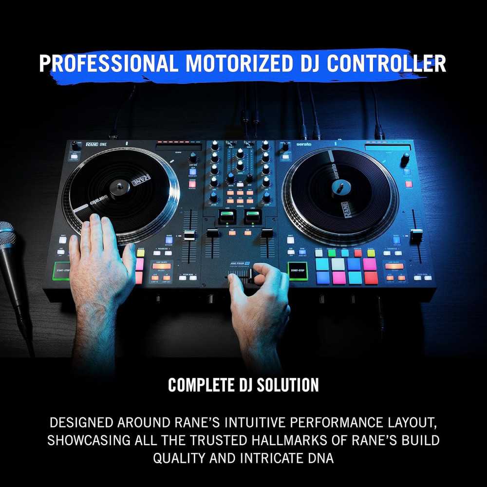 Serato DJ Controller with Motorized Platters and Pro Mixer | TekChoice Electronics