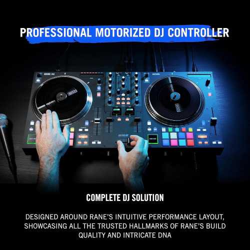Serato DJ Controller with Motorized Platters and Pro Mixer | TekChoice Electronics