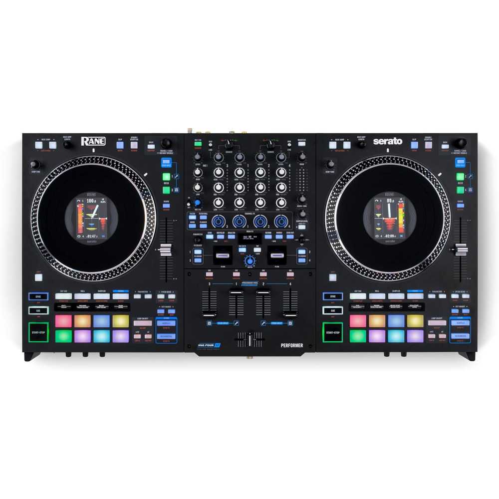4-Channel Motorized DJ Controller with Advanced Features and Serato DJ Pro Integration | TekChoice Electronics