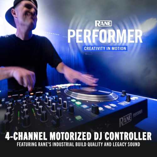 4-Channel Motorized DJ Controller with Advanced Features and Serato DJ Pro Integration | TekChoice Electronics