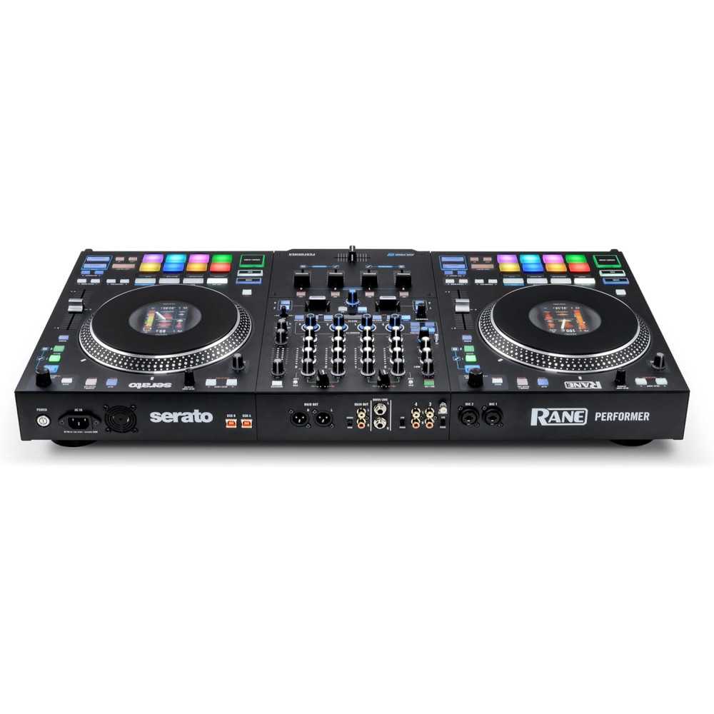 4-Channel Motorized DJ Controller with Advanced Features and Serato DJ Pro Integration | TekChoice Electronics
