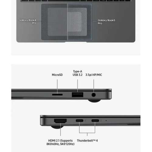 Samsung Galaxy Book5 Pro Copilot+ PC 16 in Laptop 3K AMOLED Touch-Screen 16GB Memory | TekChoice Electronics