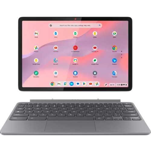 Lenovo Duet 11 Chromebook 11 in 2K LCD Touchscreen 2-in-1 Tablet with MediaTek Kompanio 838, 4GB RAM, 128GB eMMC, and keyboard | TekChoice Electronics