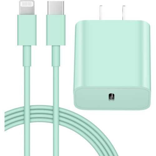 iPhone's Fast Charger 20W PD USB C Wall Charger Block and Cable | TekChoice Electronics