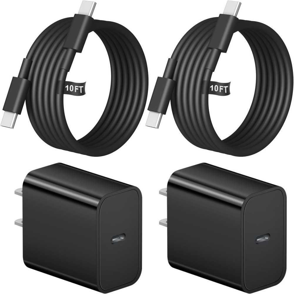 10 FT Fast USB C Chargers for iPhone 16 / 15 | TekChoice Electronics