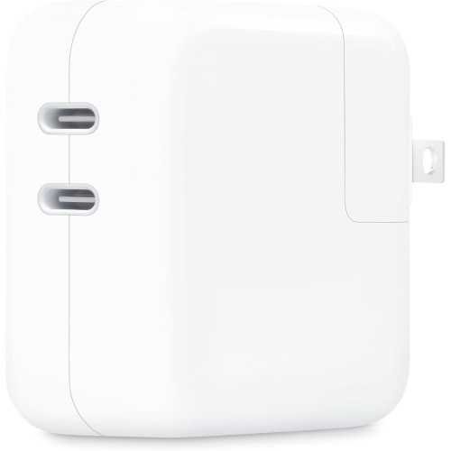 Apple iPhone and iPad 35W Dual USB-C Port Compact Power Adapter | TekChoice Electronics