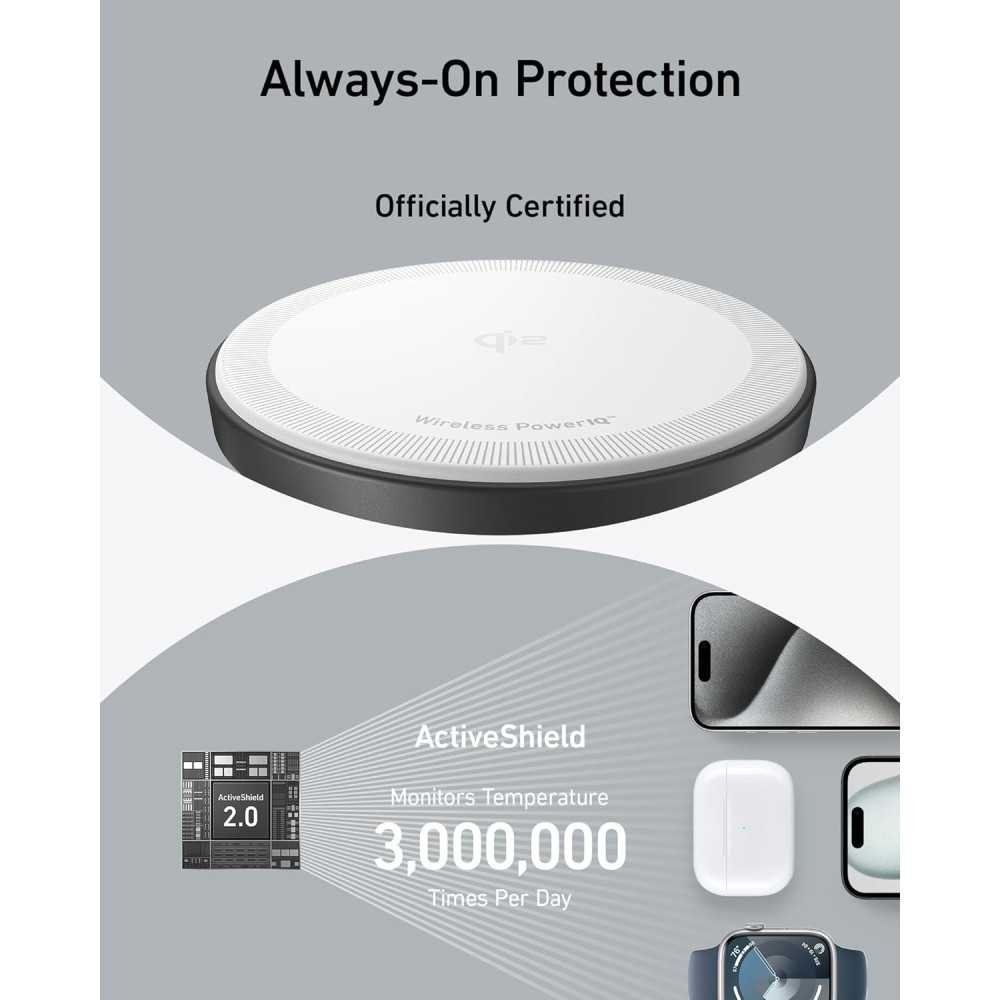MagSafe-Compatible Wireless Charging Station for iPhone, Apple Watch, and AirPods | TekChoice Electronics