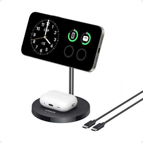 MagSafe Compatible Wireless Charging Station for iPhone 16/15/14/13/12 and AirPods Pro | TekChoice Electronics