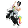 Inflatable Ride A Skeleton Unicorn - Halloween Costume