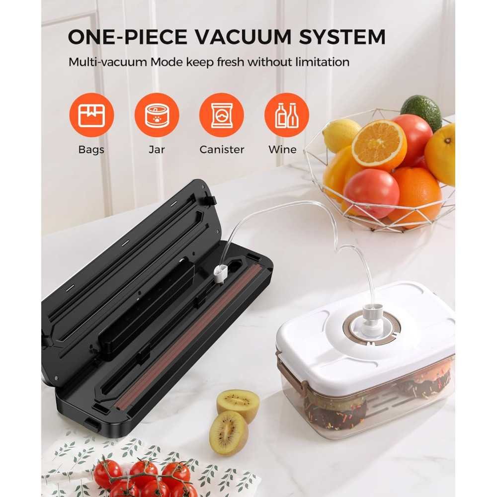 6-in-1 Vacuum Sealer Machine for Keeping Food Fresh Longer | TekChoice Electronics