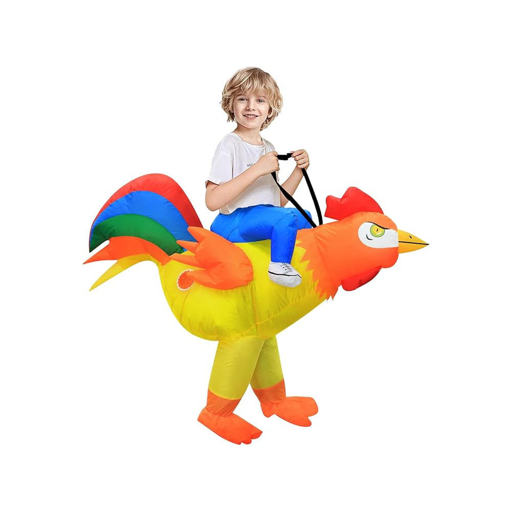 Inflatable Ride On Chicken - Kids Halloween Costume