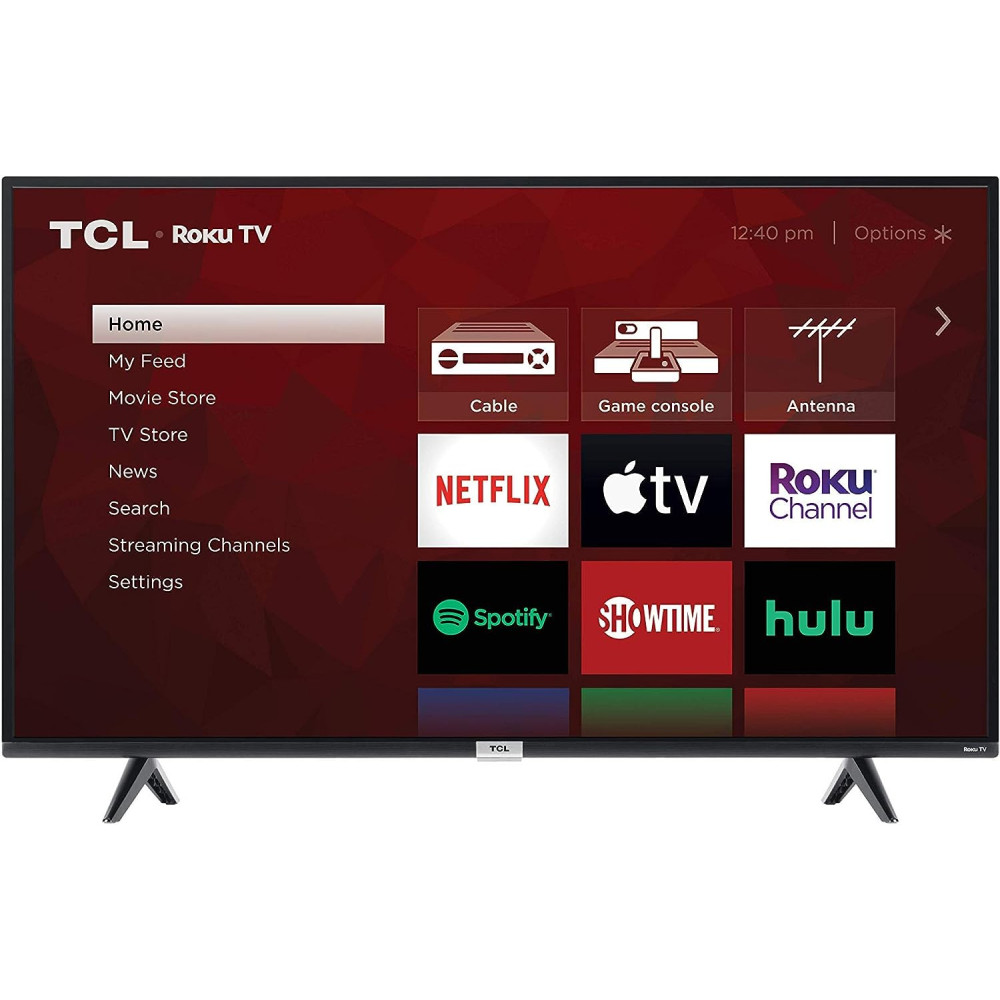 (Renewed) TCL 43S435 43 inch LED 4-Series Roku Smart 4K UHD TV