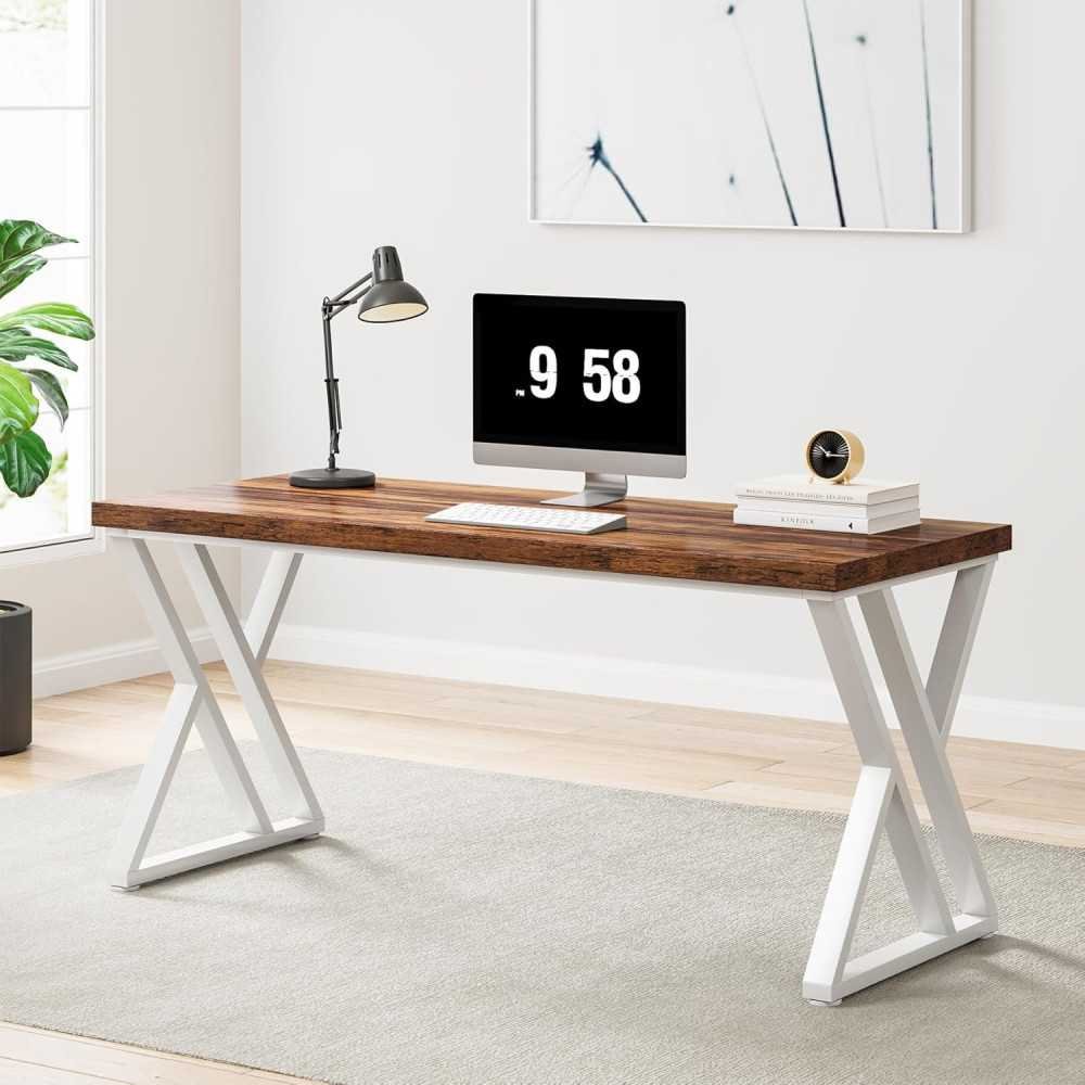 Sturdy Desk with Z-Shaped Metal Leg for Your Home Office | TekChoice Electronics