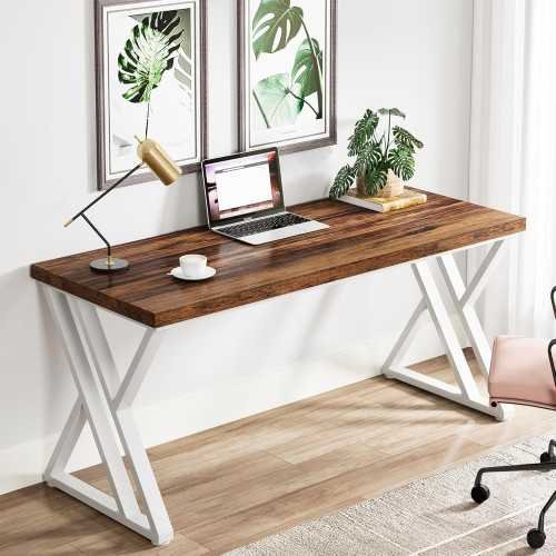 Sturdy Desk with Z-Shaped Metal Leg for Your Home Office | TekChoice Electronics