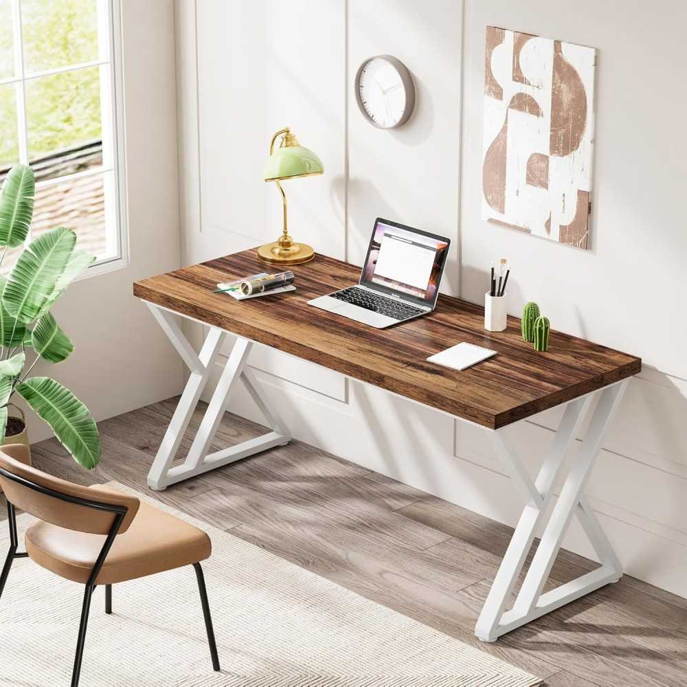 Sturdy Desk with Z-Shaped Metal Leg for Your Home Office | TekChoice Electronics