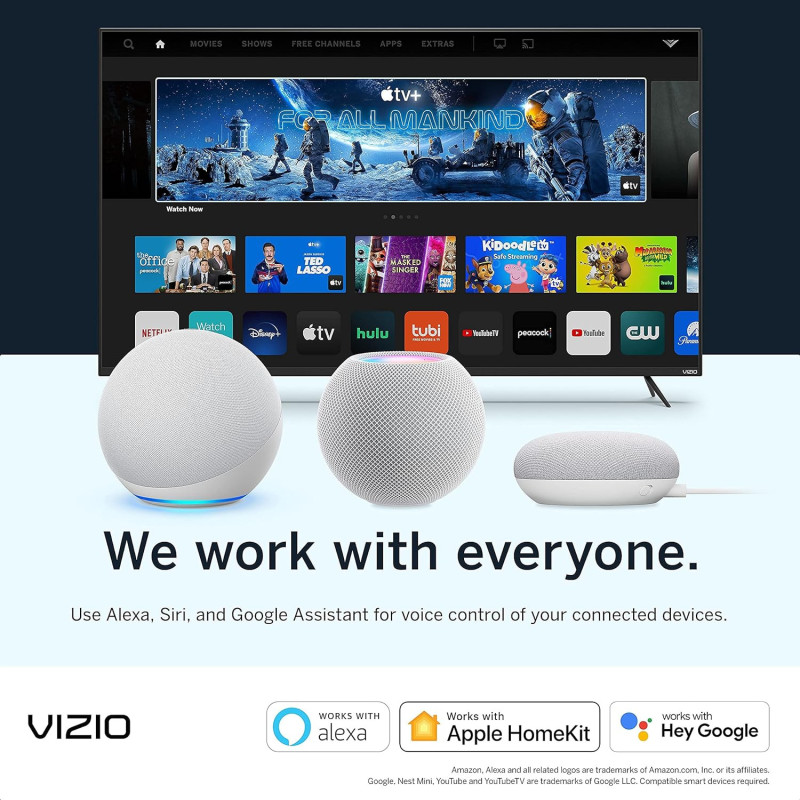 (Renewed) VIZIO 43-Inch V-Series 4K UHD LED HDR Smart TV
