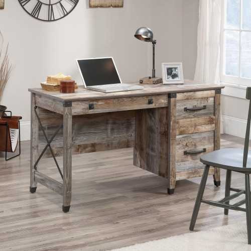 Forge Vintage Office Desk for Home Office with Drawers | TekChoice Electronics