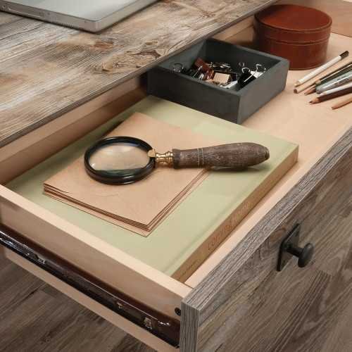 Forge Vintage Office Desk for Home Office with Drawers | TekChoice Electronics