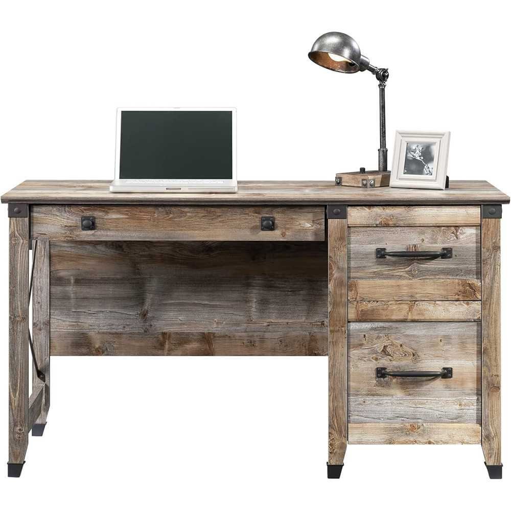 Forge Vintage Office Desk for Home Office with Drawers | TekChoice Electronics