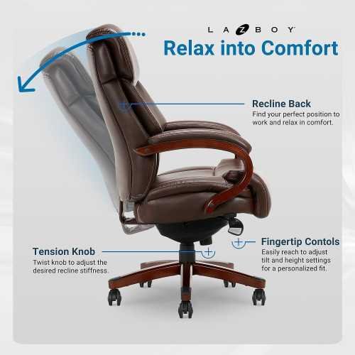 Bradley Bonded Leather Executive Chair | TekChoice Electronics