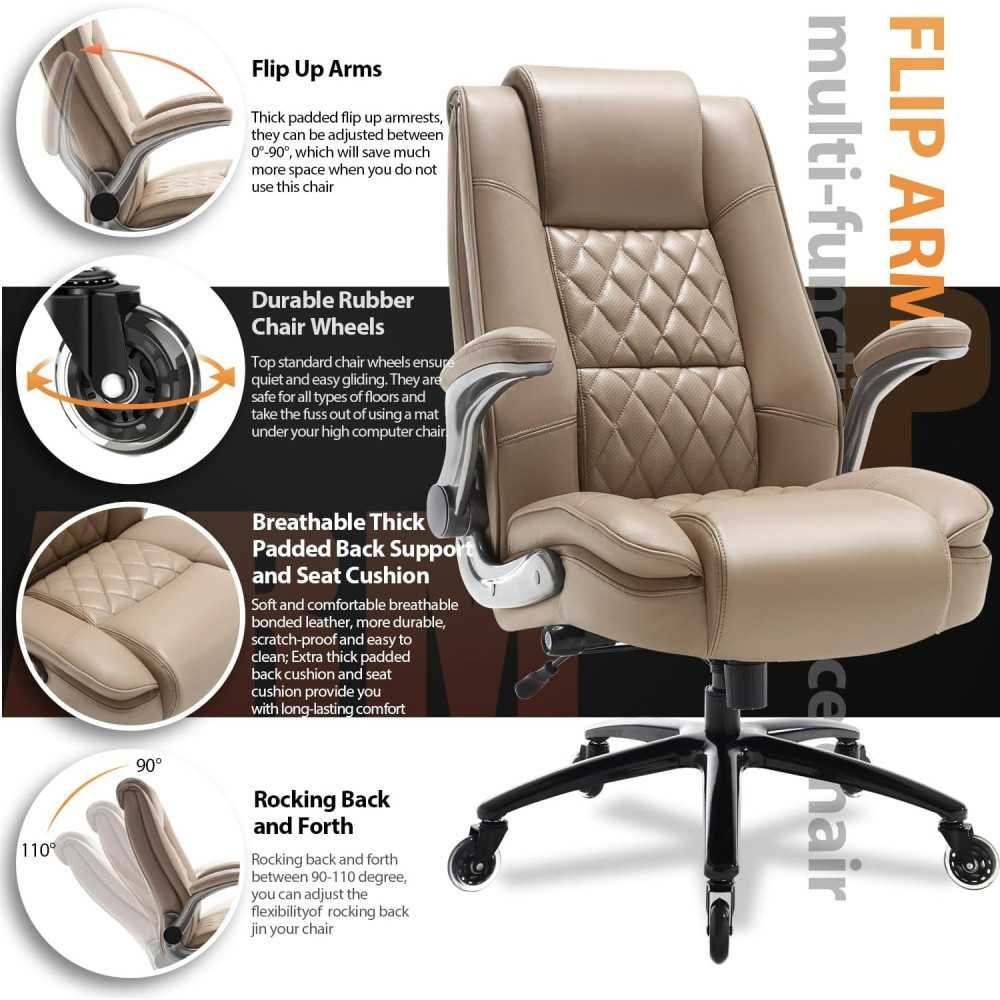 High Back Office Chair You Need for a Pain-Free Workday | TekChoice Electronics