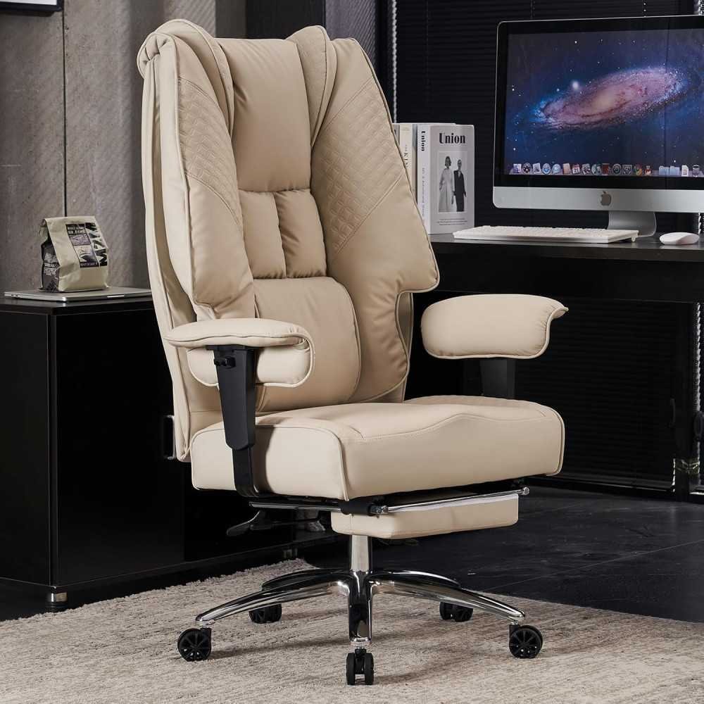 Best Big and Tall Ergonomic Office Chair with Foot Rest & Lumbar Support | TekChoice Electronics