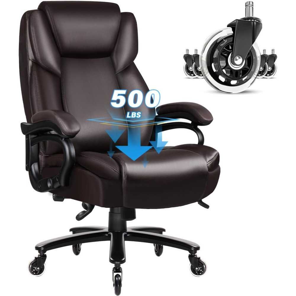 Big and Tall Office Chair 500lbs for Maximum Comfort and Support | TekChoice Electronics