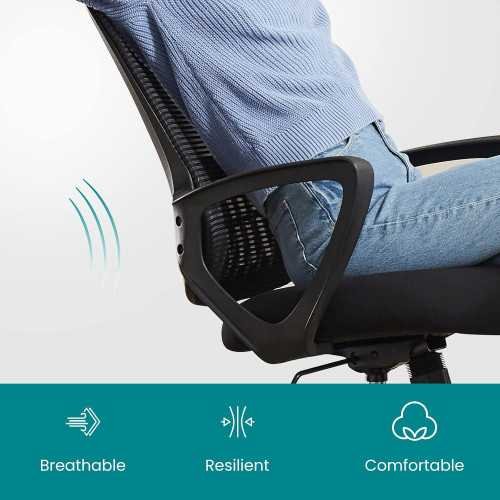 Ergonomic Mesh Swivel Chair for Students and Working Adults | TekChoice Electronics