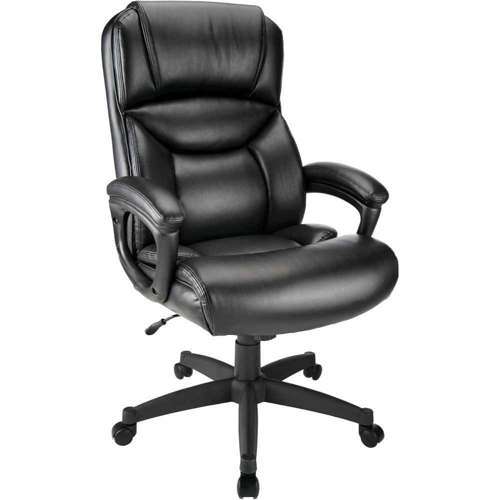 Executive Office Chair with Retractable Footrest and Lumbar Support | TekChoice Electronics