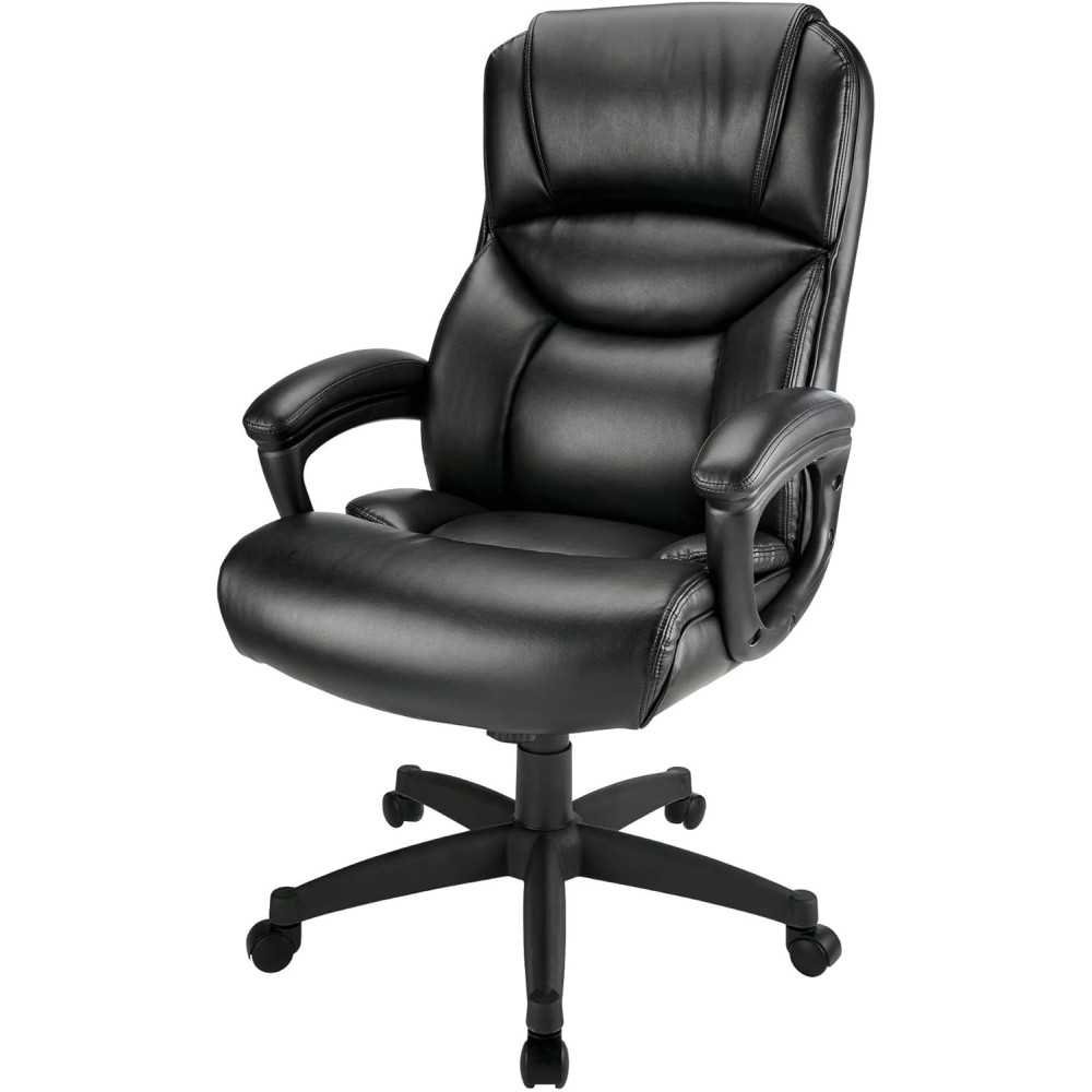 Fennington Bonded Leather High-Back Office Chair | TekChoice Electronics