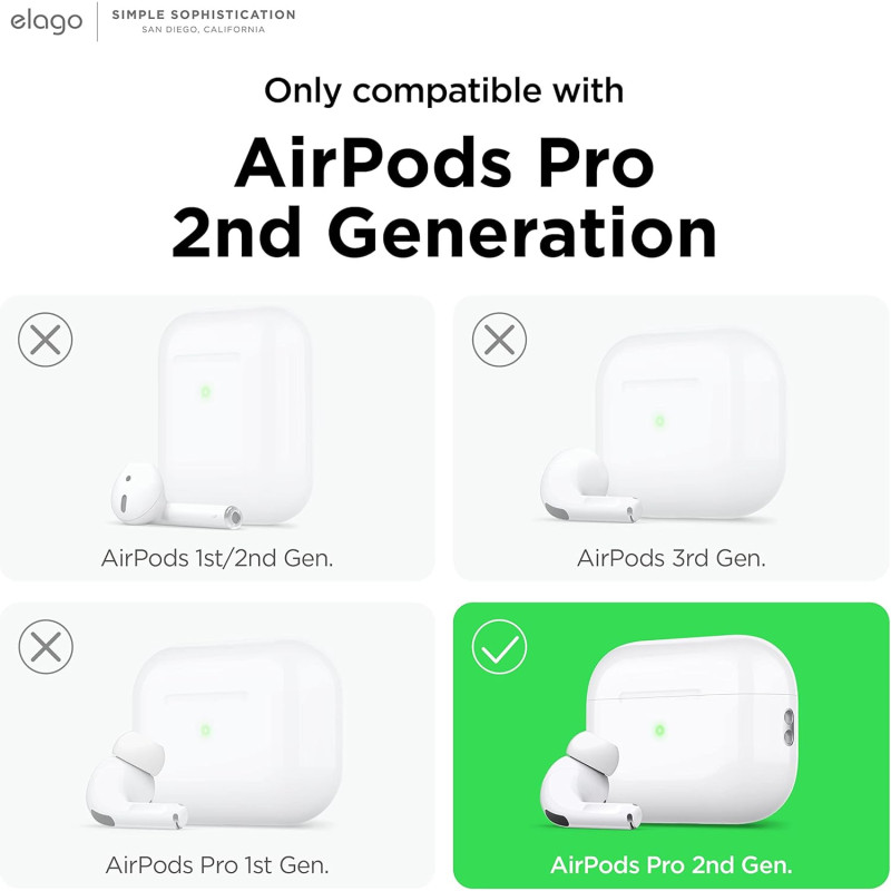 Cassette Tape Shock Resistant, Full Protection Airpods Case - AirPods Pro (2nd Generation)