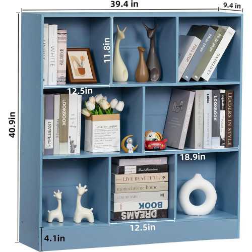 3 Tier Modern Wood Bookshelf for Every Room | TekChoice Electronics