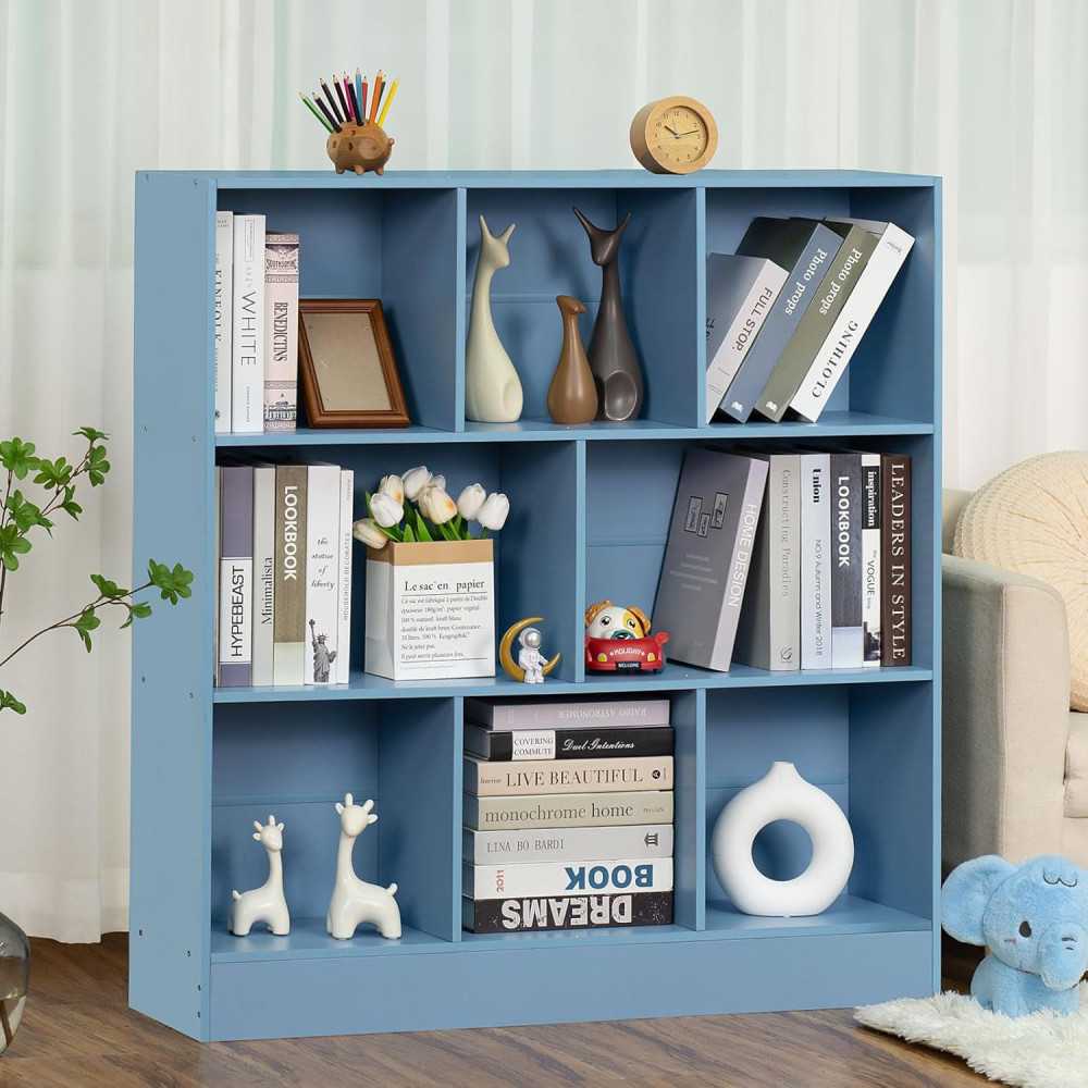 3 Tier Modern Wood Bookshelf for Every Room | TekChoice Electronics